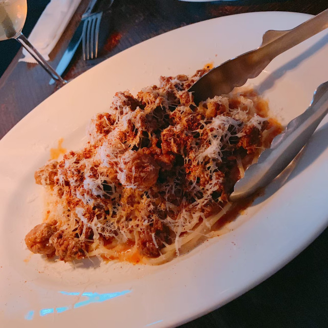 6th スパイシーミートソーススパゲッティ