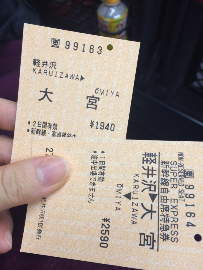 軽井沢へのアクセス