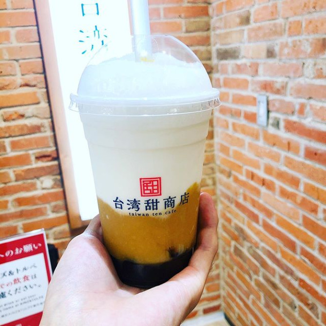 生タピオカを使用したタピオカドリンク