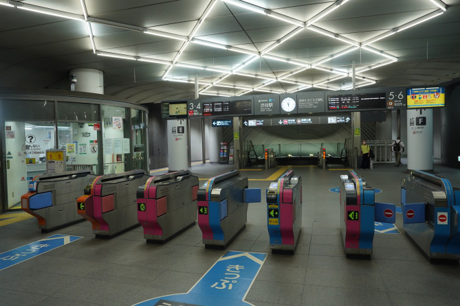 渋谷スクランブルスクエア地下2階入り口