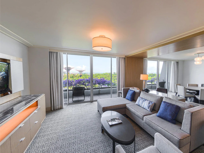 マリーナベイサンズ：サンズスイート