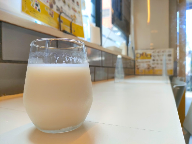 炭酸を感じられる生マッコリ