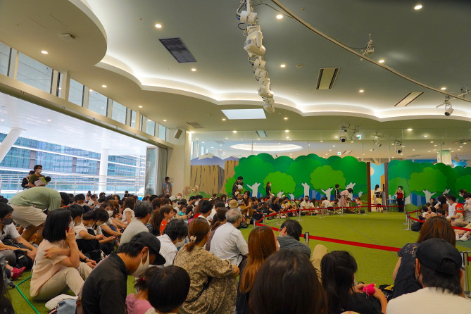 横浜アンパンマンこどもミュージアム：混雑状況