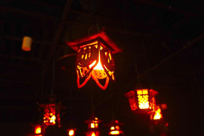 アートアクアリウム美術館 GINZA：灯籠にフォーカス！