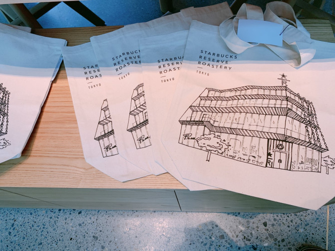 店舗デザイントートバッグ