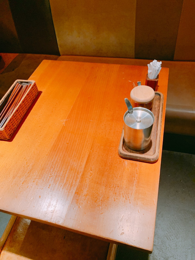 店内の様子（豚組食堂）