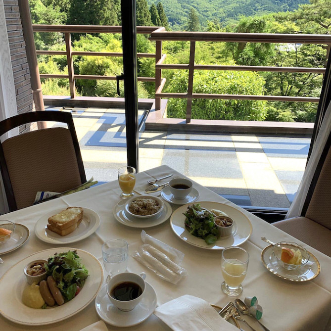 レストラン ホテルマロウド 箱根