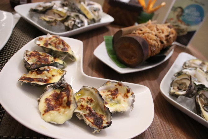 オイスターベイの料理