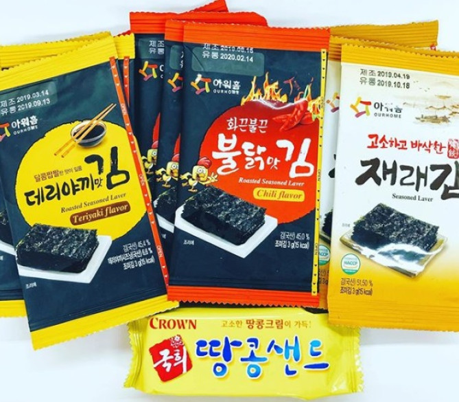 韓国土産の定番・韓国のり