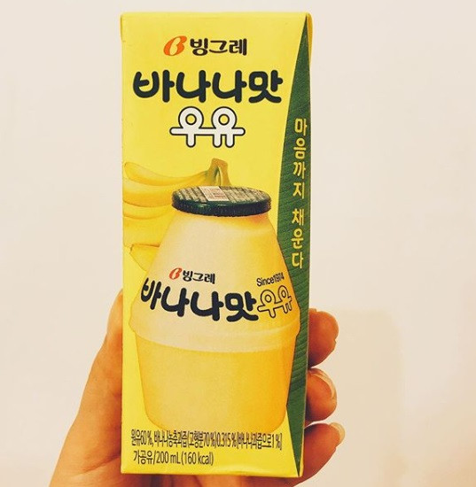 韓国で昔から愛されている定番ドリンク バナナ牛乳 ミルミ Mirumi お出かけ 旅行メディア