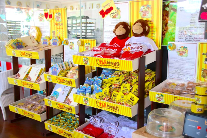 セブ島のお土産ショップ