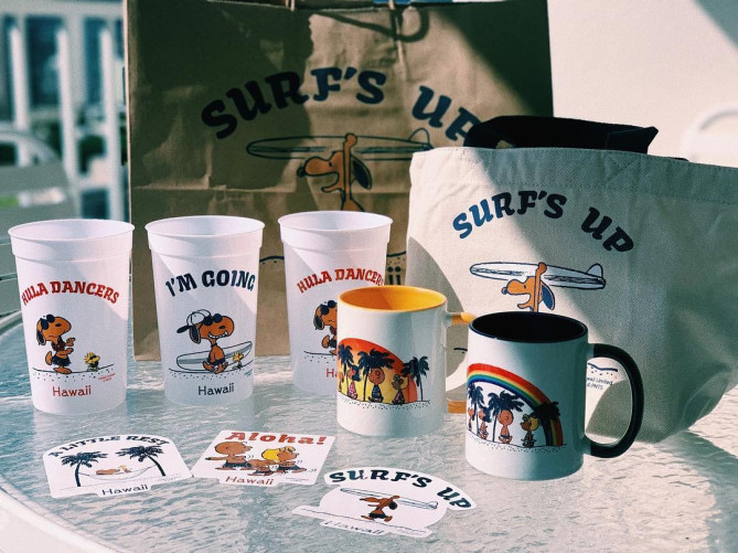 すべて集めたくなるかわいさの日焼けスヌーピーグッズ