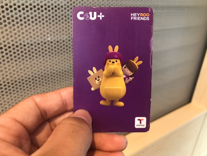 韓国のTマネーカード