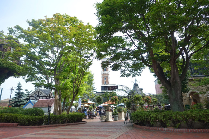 緑豊かな風景が出迎えてくれます