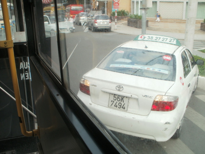 海外のタクシー