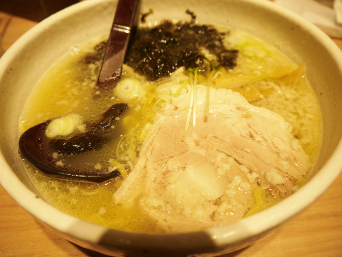 白樺山荘の味噌ラーメン