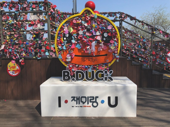 南京錠がびっしり！