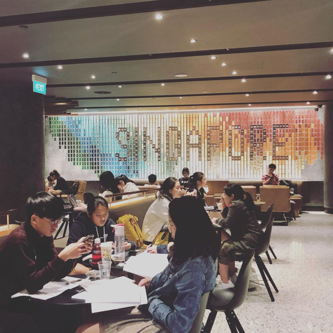 ジュエル・チャンギ空港店の店内