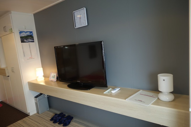 特等室のテレビ