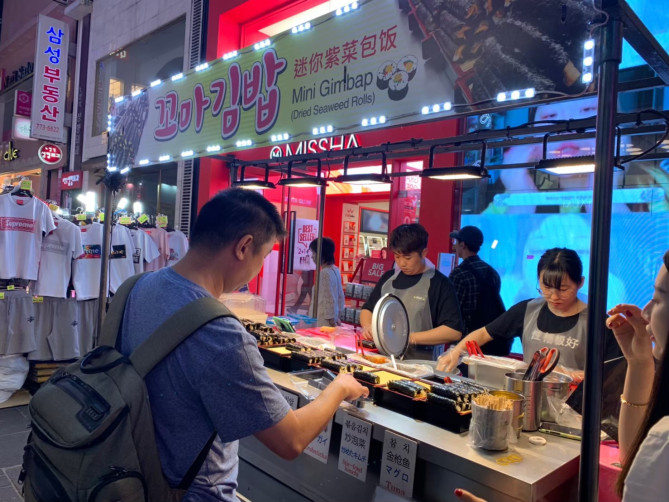 キンパ屋台