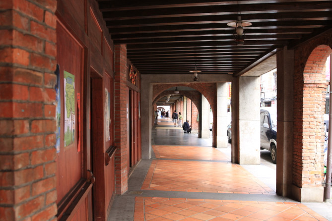 剥皮寮歴史地区の一角