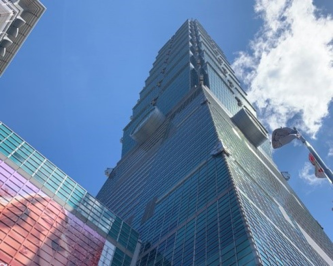 台北101は高さ509.2メートル