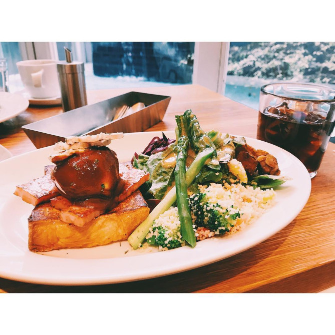 エッグベネディクトブランチ