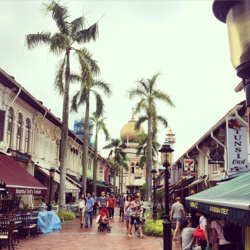 【シンガポール】アラブストリート周辺の観光スポット8選！ハジレーン、壁画アート、カフェ、雑貨店も
