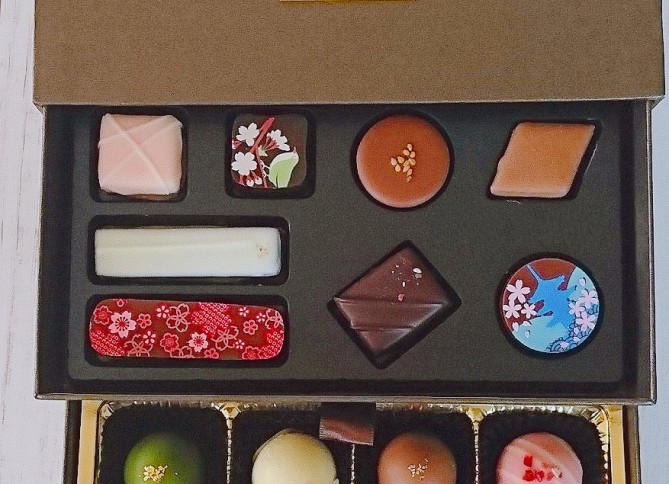 カラフルなチョコレートがかわいい！