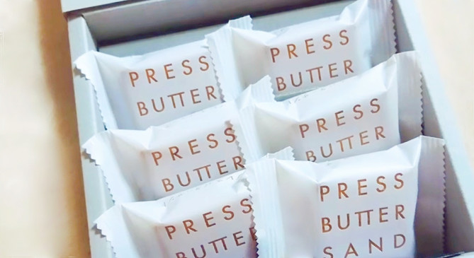 プレスバターサンド