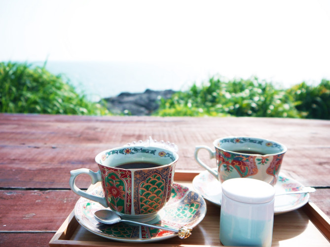 素敵な風景を見ながらグランピング