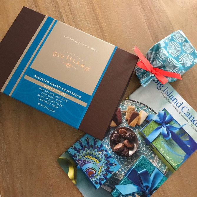 ビッグアイランドキャンディーズのショートブレッドとブラウニー