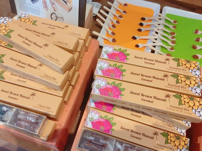 スイートブラウンハワイのキャラメル