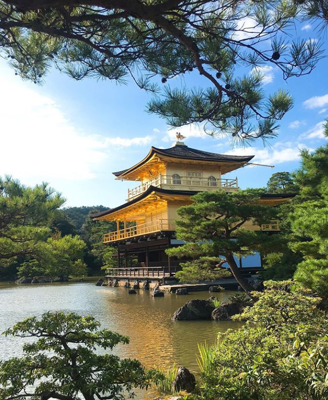 金閣寺の舎利殿