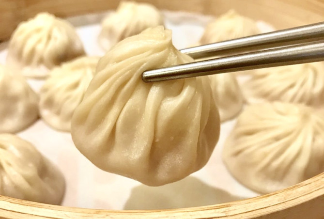 小籠包のアップ