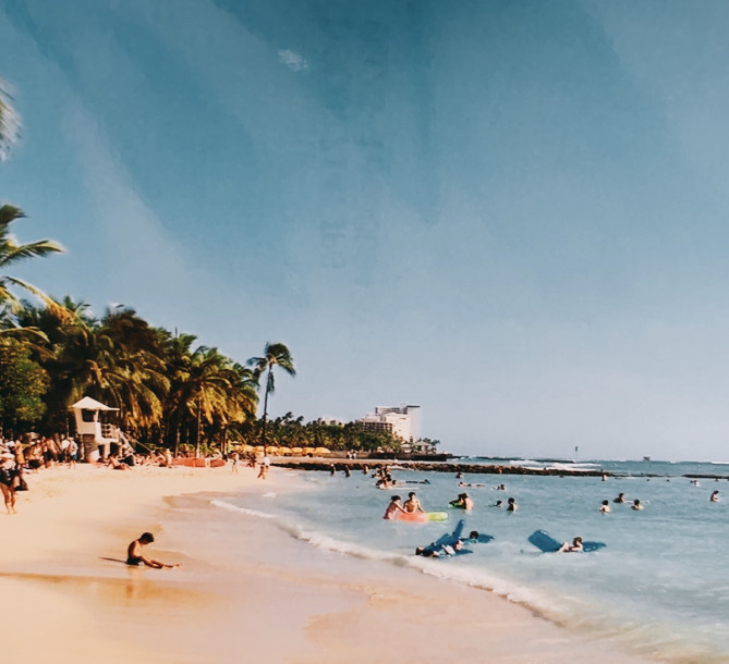 ワイキキビーチ