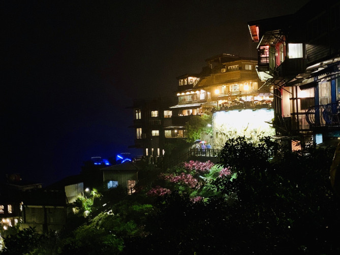 九份の夜景