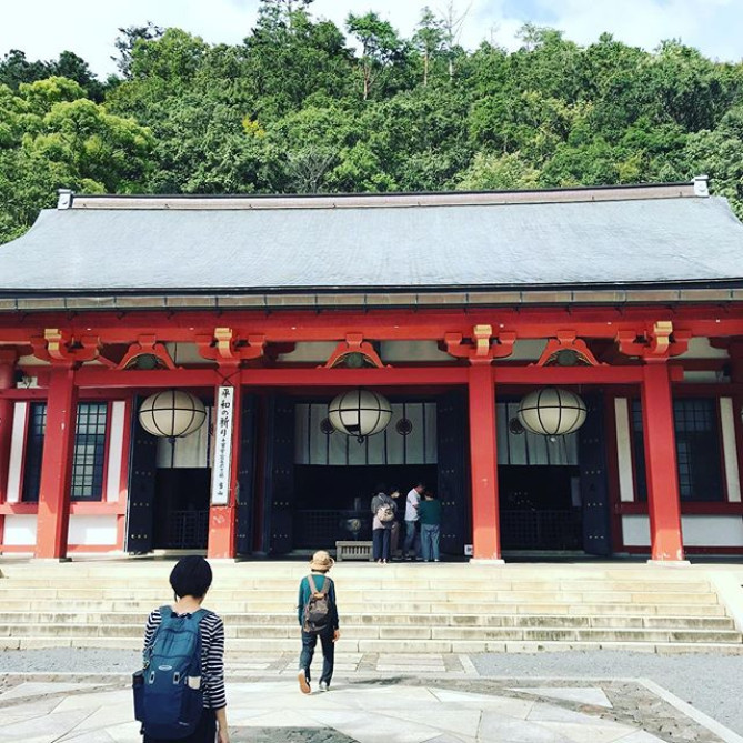 鞍馬寺の本殿金堂