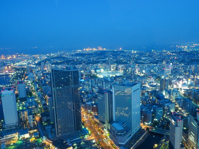 みなとみらいは夜景もとっても綺麗です♪