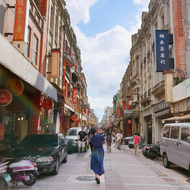 迪化街（てきかがい）は街並みだけでテンションが上がります！