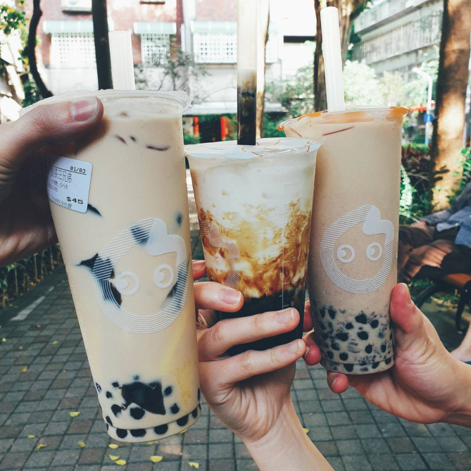 これぞ台湾名物のタピオカ