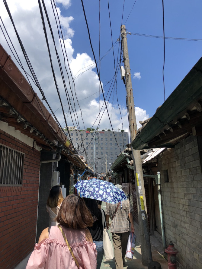 イクソンドンの入り口