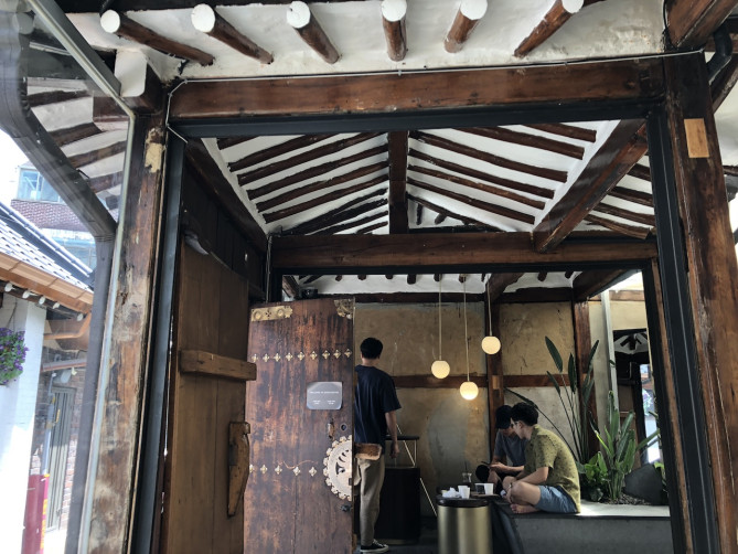 ソウルコーヒーの店内の様子