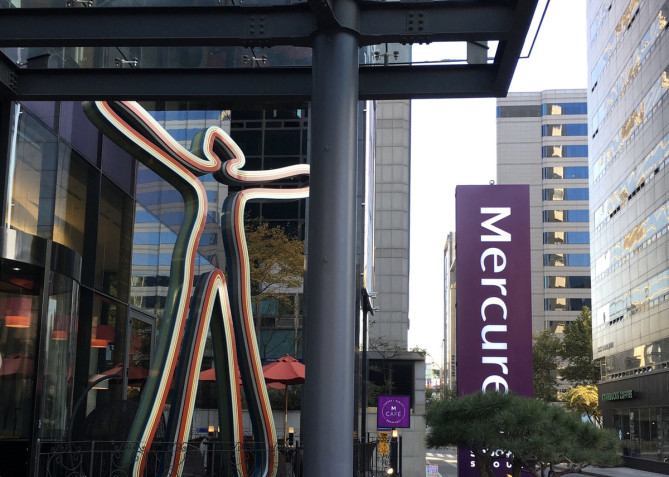 メルキュールアンバサダーソドヴェの外観