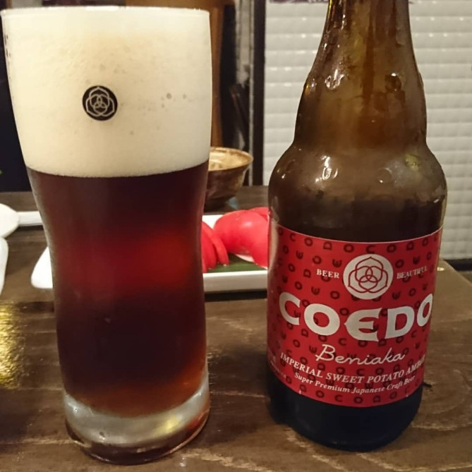 コエドビール紅赤