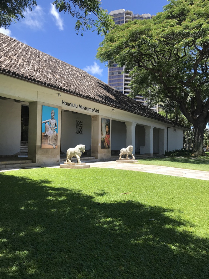 ホノルル美術館の外装・オリジナル画像