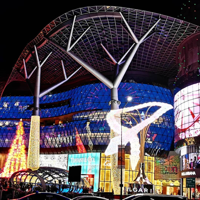 オーチャードのクリスマスデコレーション