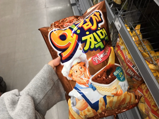 オーカムジャ‐ヤンニョムバーベキュー味