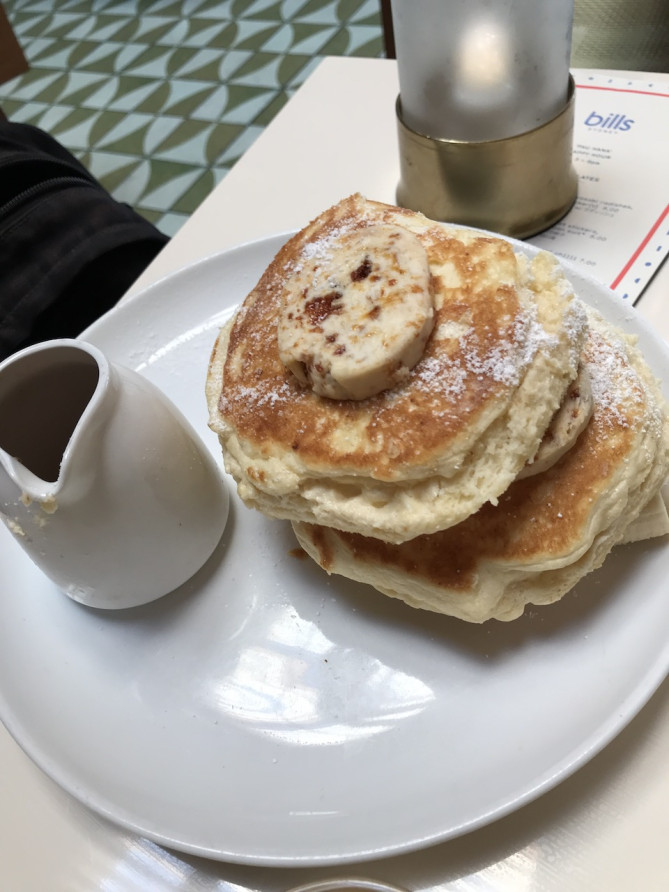 リコッタチーズパンケーキ