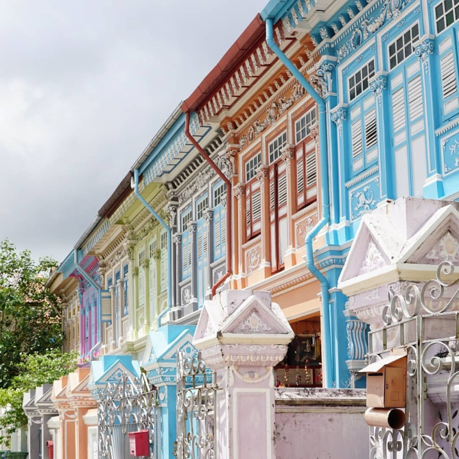 プラナカン様式の建築